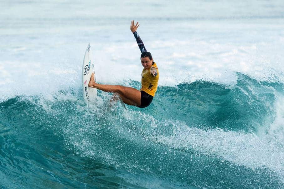 Johanne Defay vainqueur du Frenc Rendez-vous of surfing