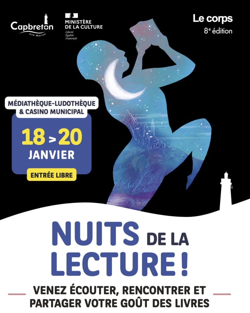 Les nuits de la lecture 2024 - Wave Radio - 89.8 - Hossegor - Landes