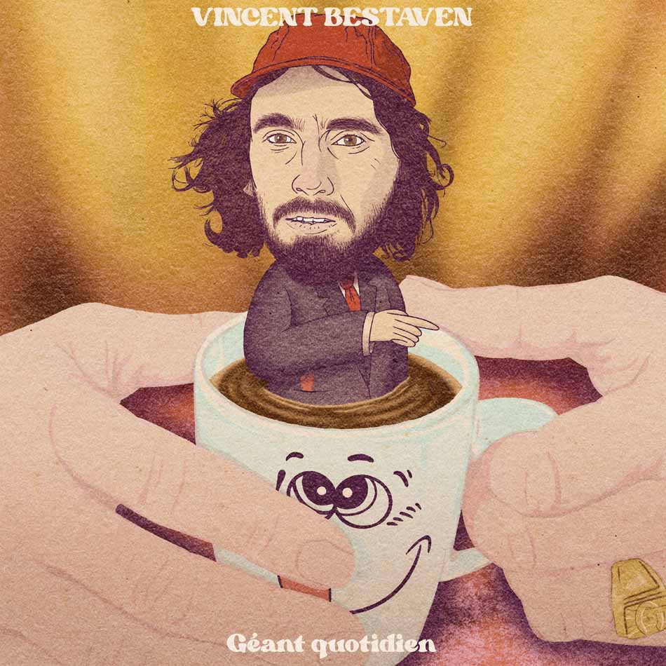 Vincent Bestaven - Géant Quotidien / Les Disques du Paradis vinyle