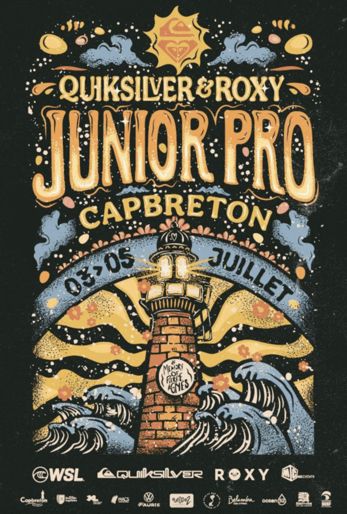 Quiksilver Roxy Junior Pro du 3 au 5 juillet, plage du Santocha à Capbreton ! étape française Junior Tour européen par WSL + Mc Box Event landes