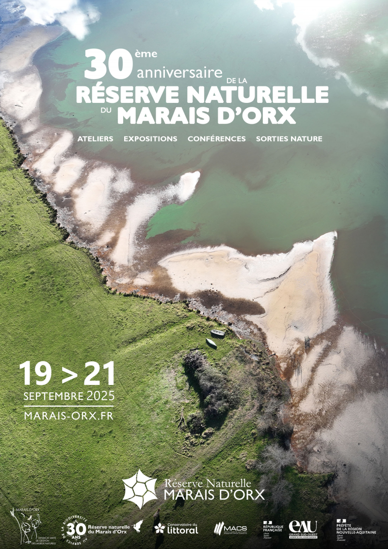 30 ans réserve naturelle marais d'orx animations conferences ateliers sorties expositions spectacle