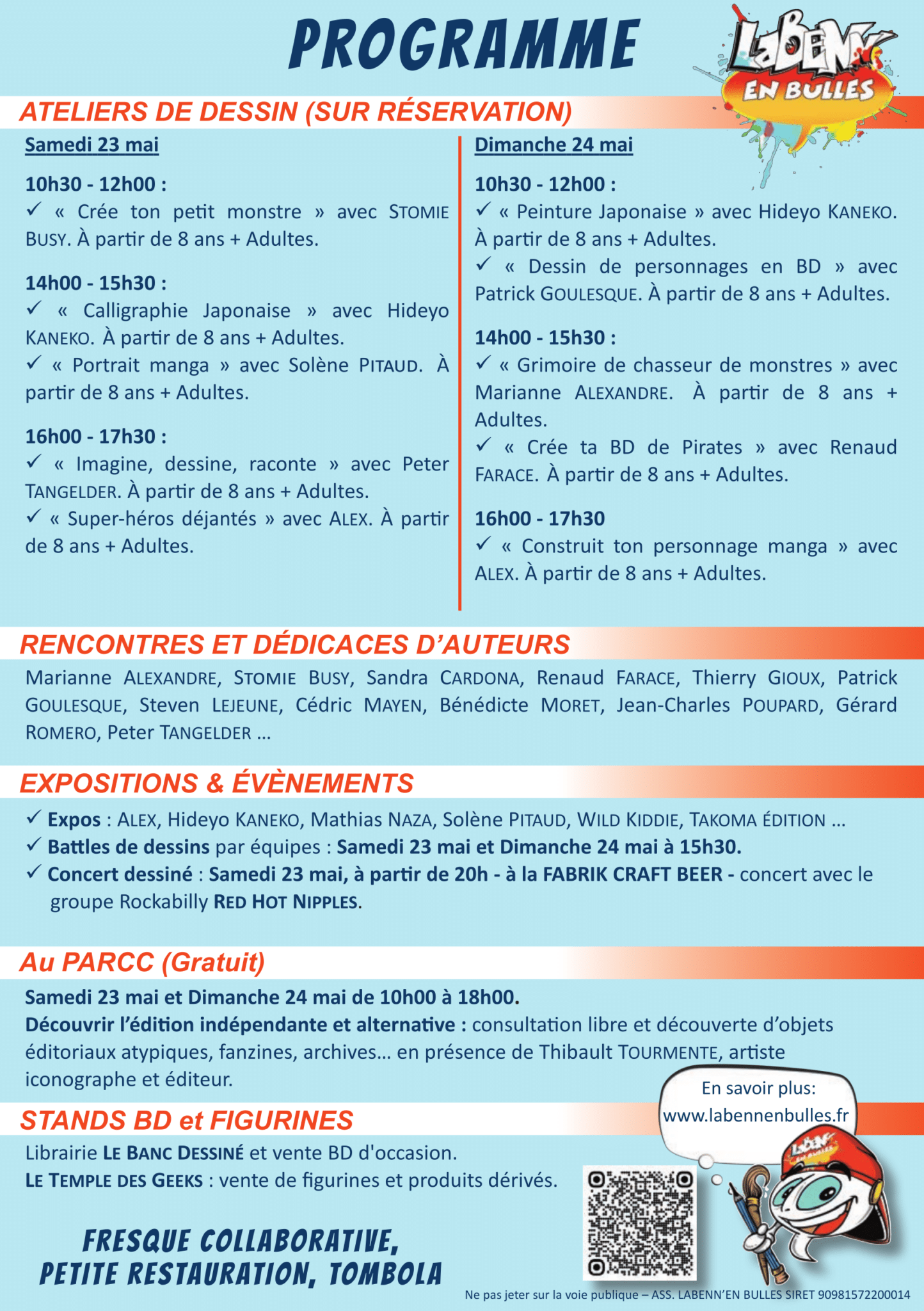 labennen'bulles festival bd manga labenne 2026