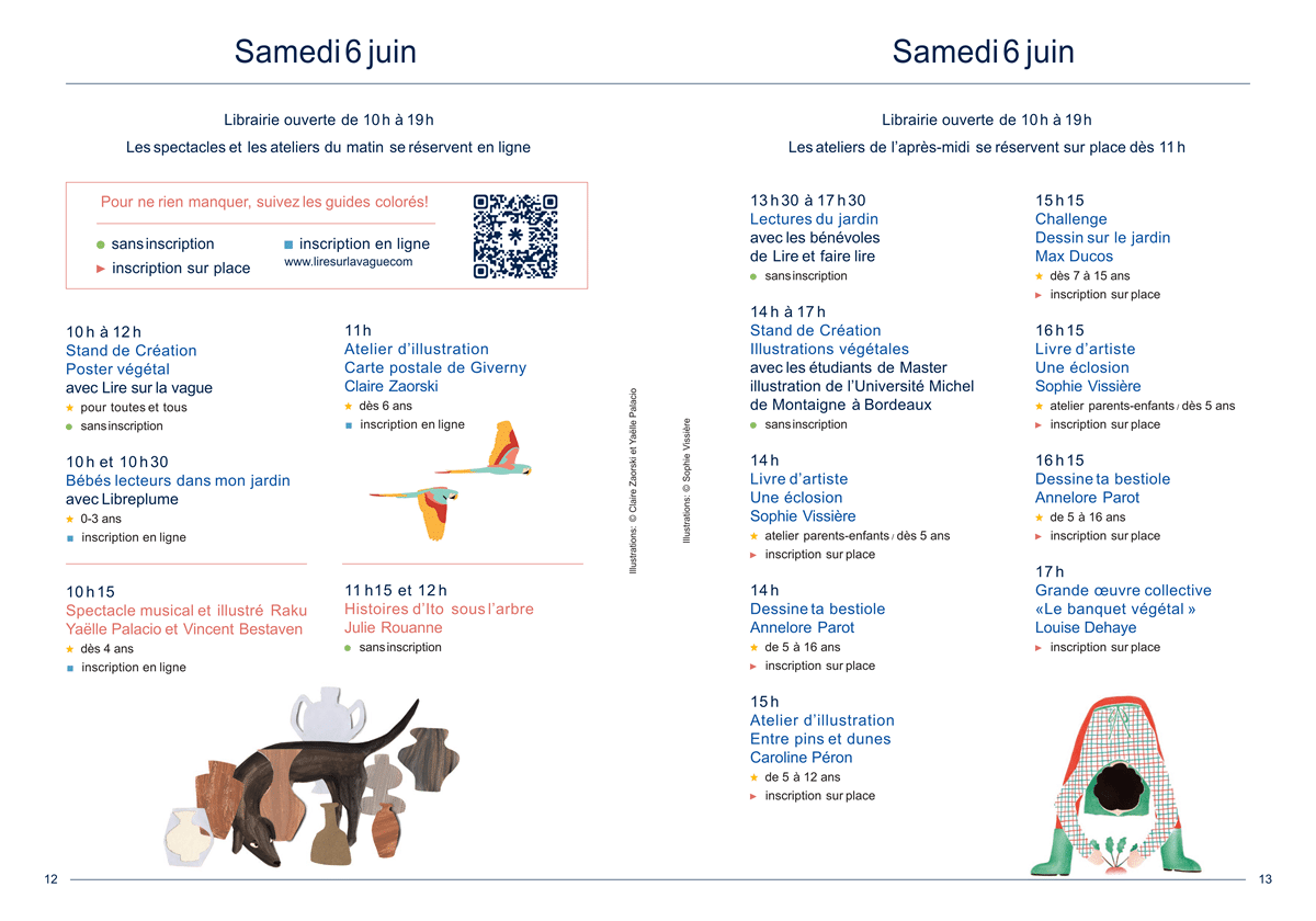 lire sur la vague 2026 programme