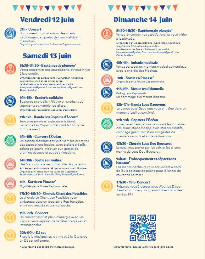 fete de la mer capbreton 2026 programme