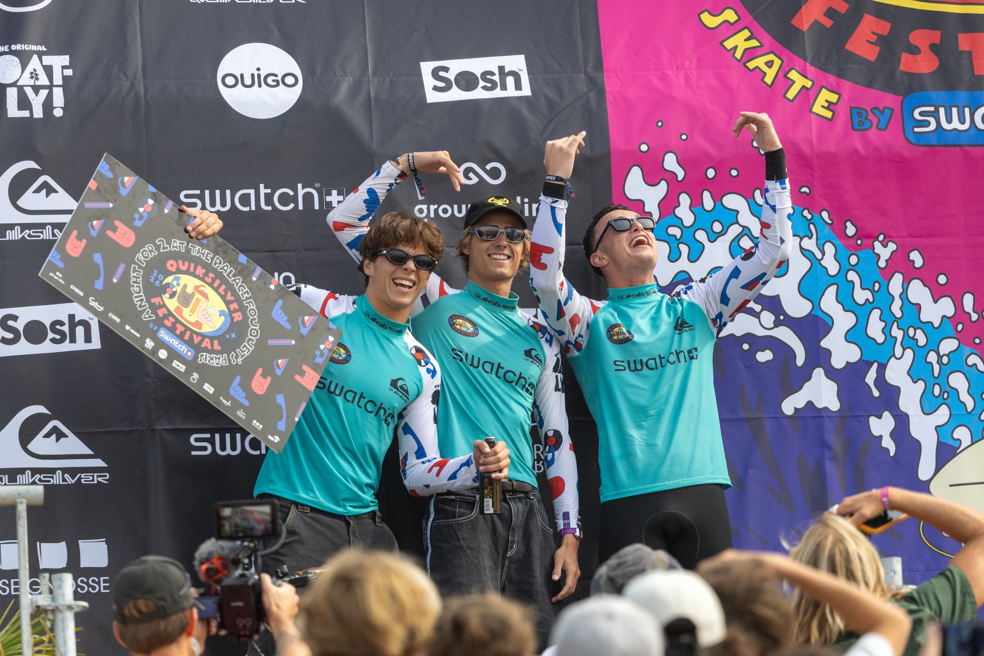 quiksilver festival podium